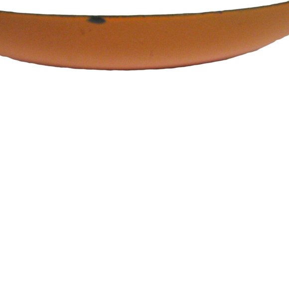 Set of 3 MCM Enamel Nesting Sauté Pans Orange Mid Century Modern CHIPS - Picture 10 of 13